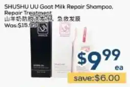 Oceans Fresh Food Market Shushu uu goat milk repair shampoo offer