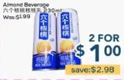 Oceans Fresh Food Market Almond Beverage offer