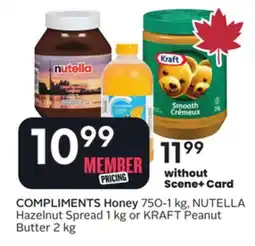 Sobeys COMPLIMENTS Honey offer