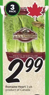 Sobeys Romaine Heart offer