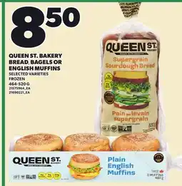 Loblaws QUEEN ST. BAKERY BREAD, BAGELS OR ENGLISH MUFFINS offer