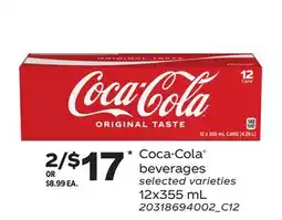 Loblaws COCA-COLA BEVERAGES offer