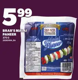 Loblaws BRAR'S MALAI PANEER offer