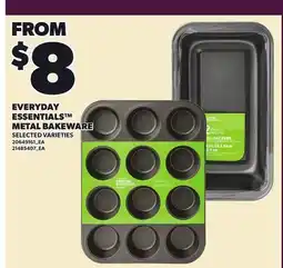 Loblaws EVERYDAY ESSENTIALS METAL BAKEWARE offer