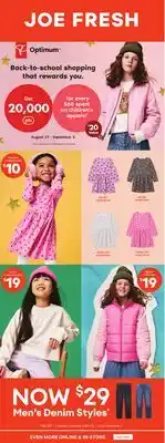 Loblaws Joe Fresh offer