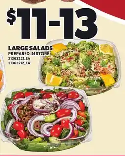 Loblaws LARGE SALADS offer