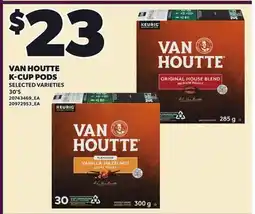 Loblaws VAN HOUTTE K-CUP PODS, 30'S offer