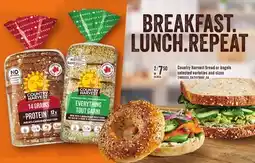 Loblaws COUNTRY HARVEST BRAND OR BAGELS offer
