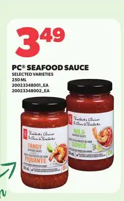 Loblaws PC SEAFOOD SAUCE offer