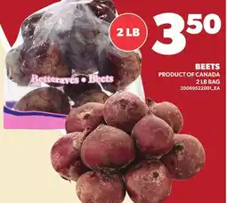 Loblaws BEETS, 2 LB BAG offer