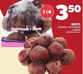 Loblaws BEETS, 2 LB BAG offer