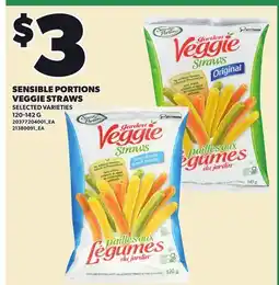 Loblaws SENSIBLE PORTIONS VEGGIE STRAWS offer