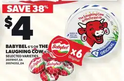 Loblaws BABYBEL 6'S OR THE LAUGHING COW 8'S offer