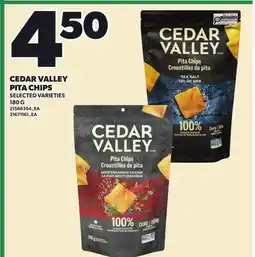 Loblaws CEDAR VALLEY PITA CHIPS offer