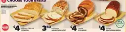 Loblaws FOCACCIA, SOURDOUGH, MARBLE RYE OR PROTEIN MULTIGRAIN BREAD offer
