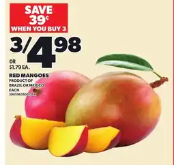 Loblaws RED MANGOES offer