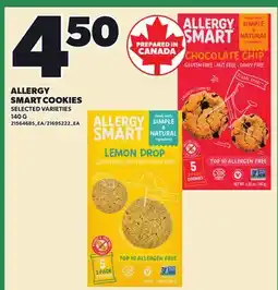 Loblaws ALLERGY SMART COOKIES offer