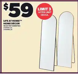 Loblaws LIFE AT HOME HOME DÉCOR offer