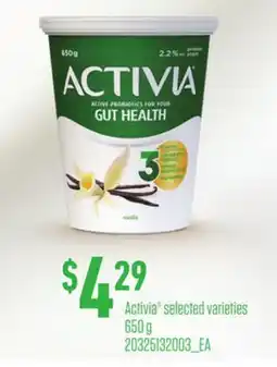 Loblaws ACTIVIA offer