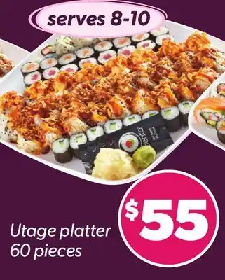 Loblaws UTAGE PLATTER, 60 pieces offer