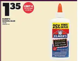 Loblaws ELMER'S SCHOOL GLUE offer