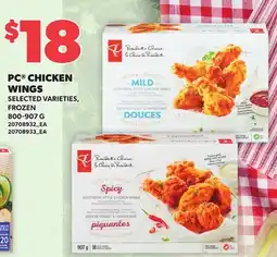 Loblaws PC CHICKEN WINGS offer