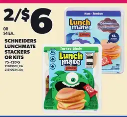 Loblaws SCHNEIDERS LUNCHMATE STACKERS OR KITS offer
