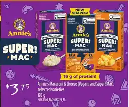 Loblaws ANNIE'S MACARONI & CHEESE offer