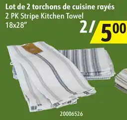 Sushi Shop 2 PK Stripe Kitchen Towel 18x28 offer