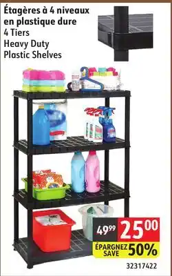 Sushi Shop 4 Tiers Heavy Duty Plastic Shelves offer
