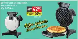 Sushi Shop Vertical Non-Stick Waffle Maker offer