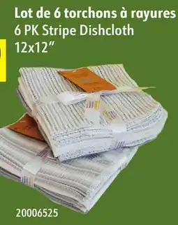 Sushi Shop 6 PK Stripe Dishcloth offer