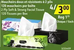 Sushi Shop 2 Ply Soft & Strong Facial Tissue offer