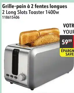 Sushi Shop 2 Long Slots Toaster 1400w offer