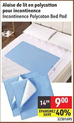 Sushi Shop Incontinence Polycoton Bed Pad offer