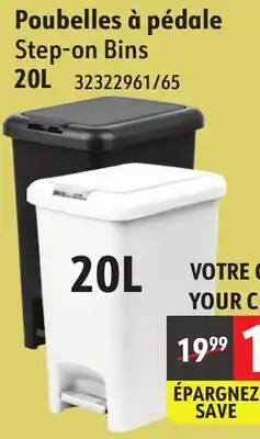 Sushi Shop Step-on Bins offer