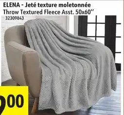 Sushi Shop ELENA - Throw Textured Fleece Asst. 50x60 offer