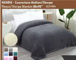 Sushi Shop HENRIK - Couverture Molton/Sherpa offer