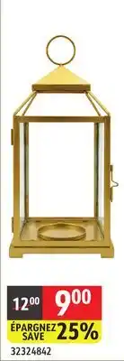 Sushi Shop Golden Metal Lantern offer