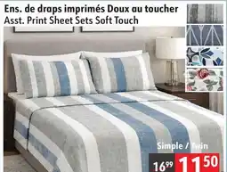 Sushi Shop Ens. de draps imprimés Doux au toucher offer