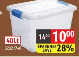 Sushi Shop SELECTION OF STORAGE BIN WITH LID AND LATCHING BUCKLES 40Lt offer