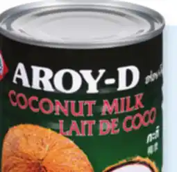 Walmart Aroy-D coconut milk offer
