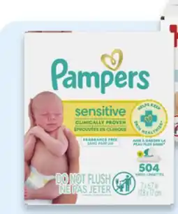 Walmart Pampers 6x or 7x wipes offer
