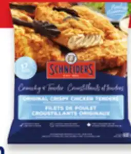 Walmart Maple Leaf Schneiders Breaded Chicken Wings or tenders or Pork schnitzel Cutlets offer