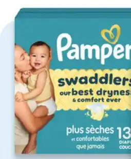 Walmart Pampers Swaddlers huge pack diapers offer