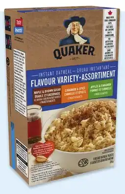 Walmart Quaker instant oatmeal offer