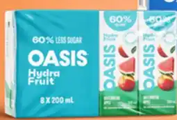 Walmart Oasis beverages or juice boxes offer