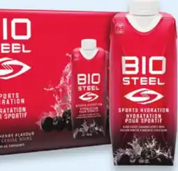 Walmart BioSteel hydration drink 12-pack offer