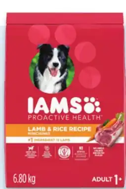 Walmart IAMS dry dog food offer