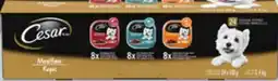 Walmart Cesar wet dog food variety pack offer